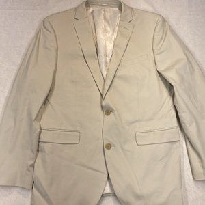 Saks Fifth Ave Mens Blazer Sport Coat Jacket Two Button Formal Suit Jacket 42R